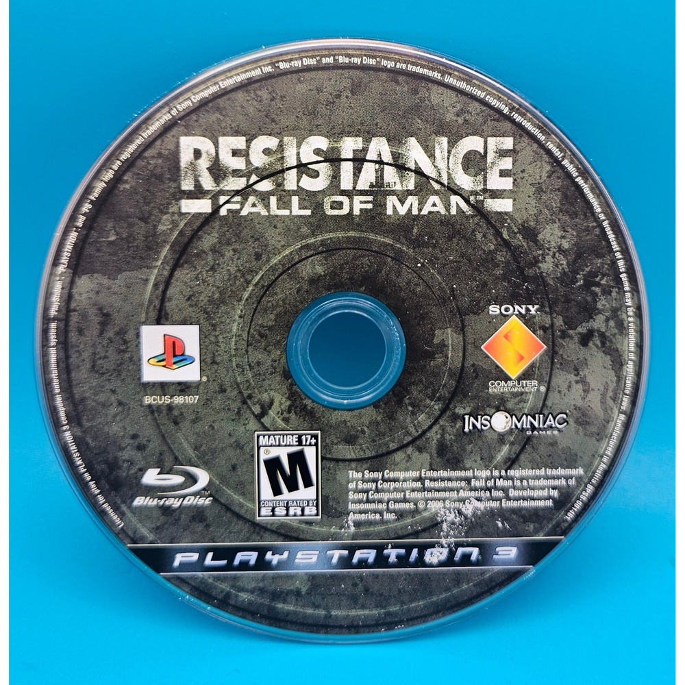 Resistance Fall of Man - Playstation 3 PS3 Game - Blu-Ray Disc